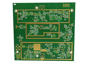 6層ROGERS+FR4混合介質PCB電路闆