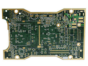 10層高(gāo)密度沉金PCB電路闆